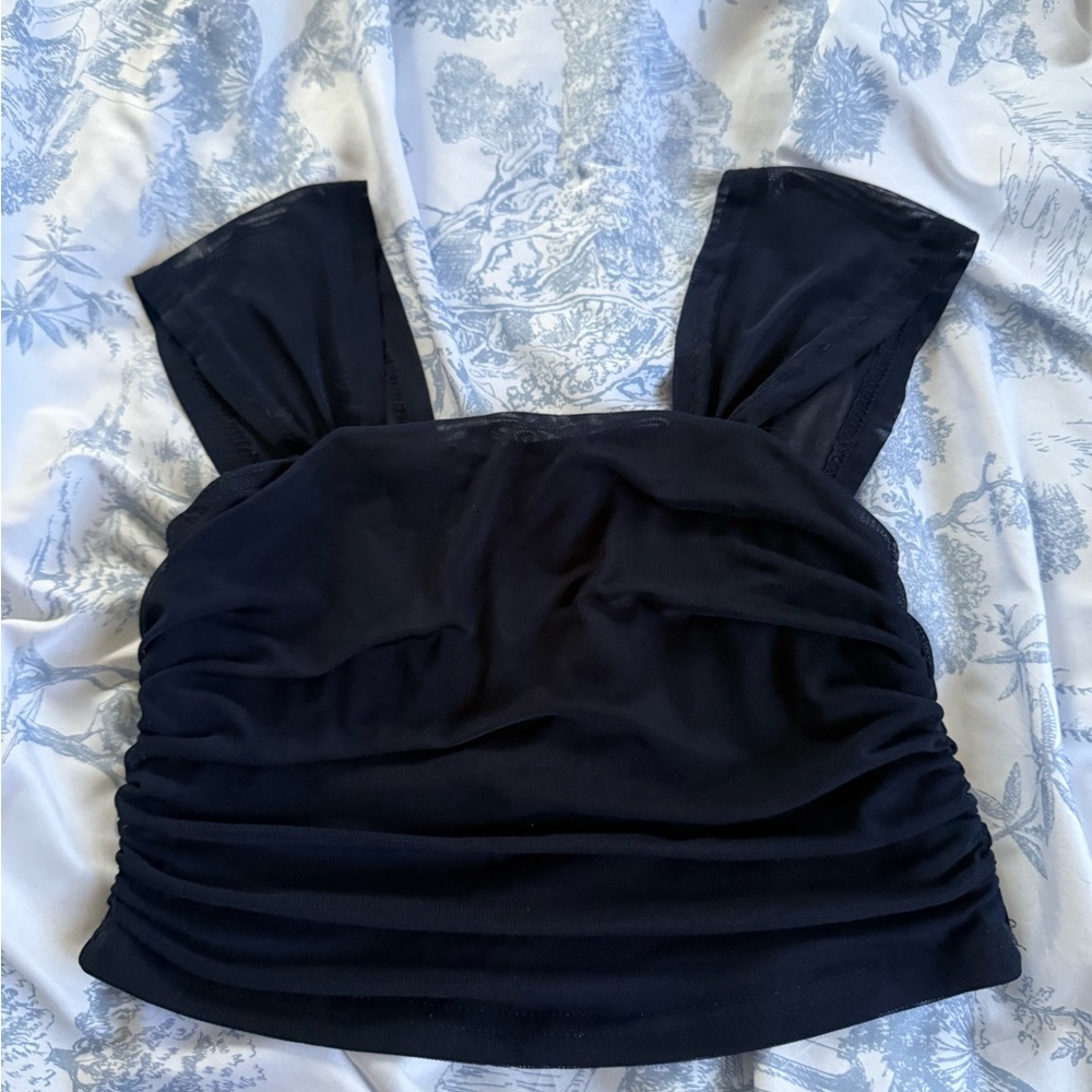 Elegant Blue Women's Top